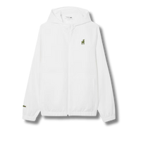 Giacca con cappuccio Lacoste x Novak Djokovic The GOAT