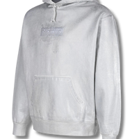 Supreme MM6 Maison Margiela Foil Box Logo Hooded Sweatshirt White