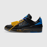 Jordan 2 Retro Low SP Off-White Black Blue