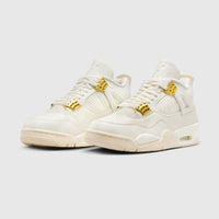 Jordan 4 Retro Metallic Gold (Women's)