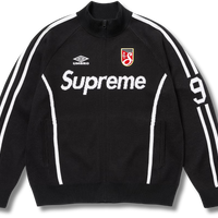 Supreme Umbro Zip Up Sweater Black