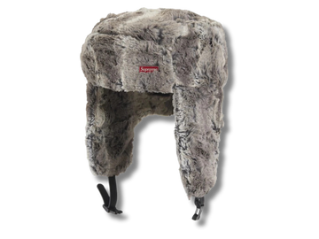 Supreme Ushanka Hat Grey