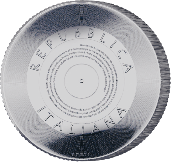 5 euro argento Serie Canzoni Italiane – Il Cielo di Renato Zero