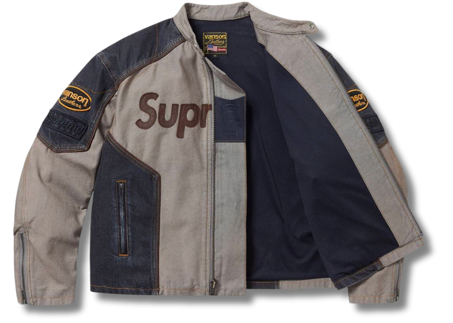 Supreme Vanson Leathers Cordura Cotton Jacket