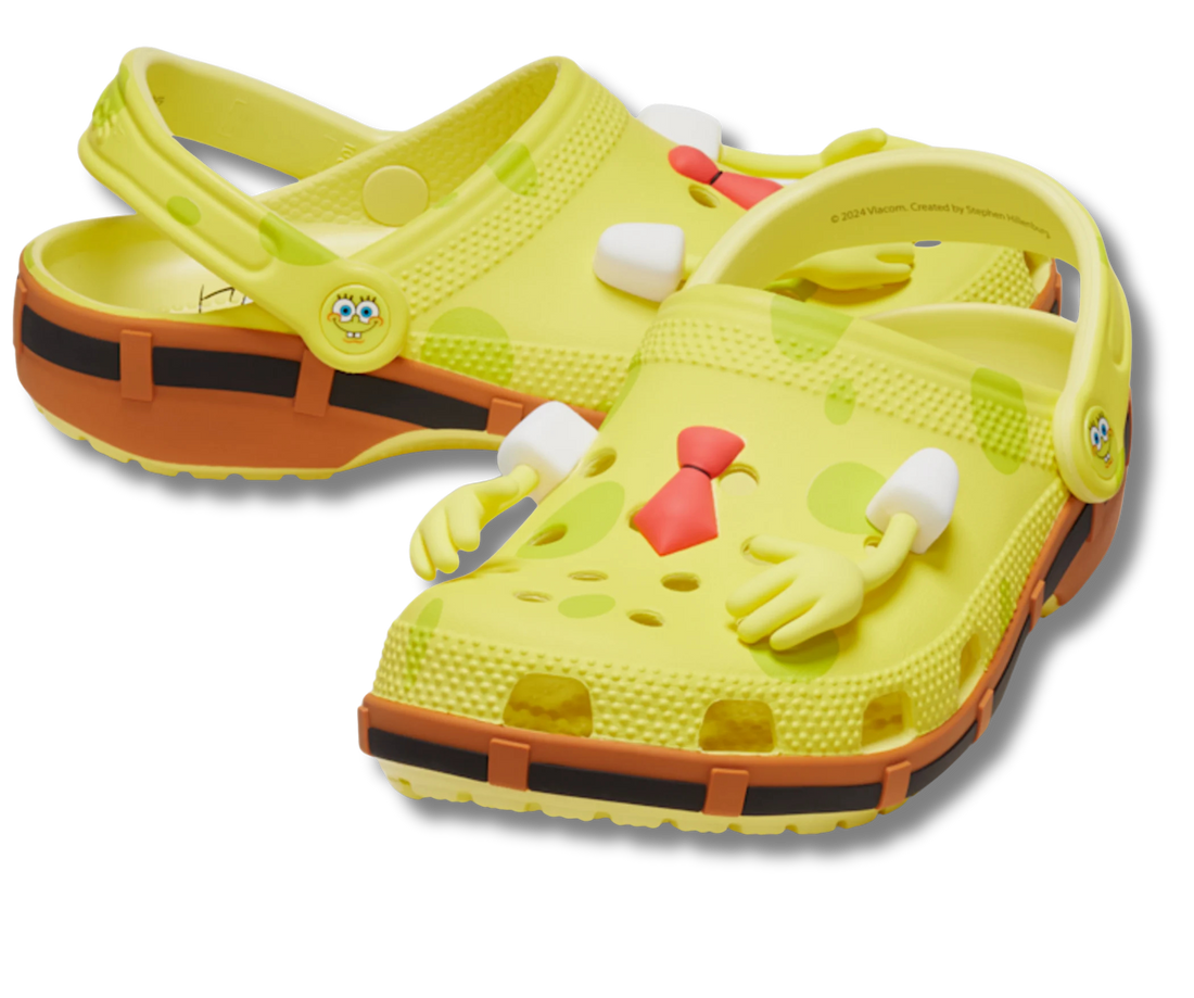 crocs classic clog spongebob squarepants