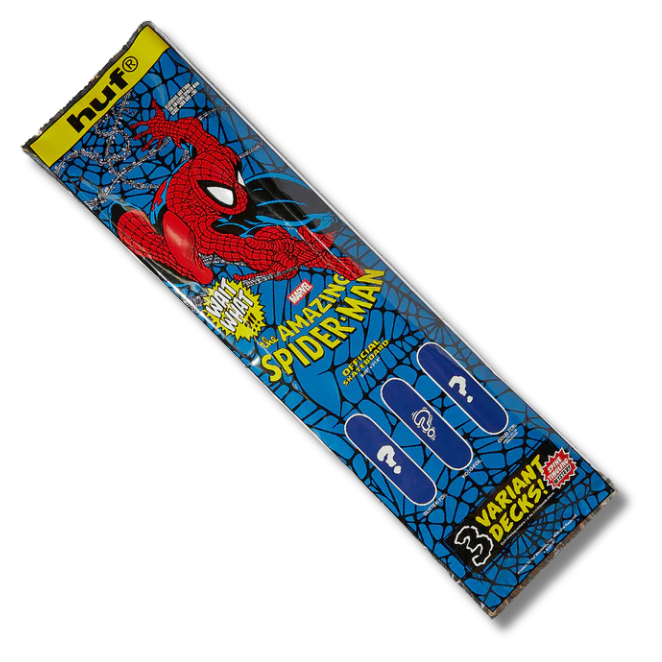 HUF x Spiderman Blind Bag Decks