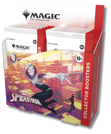Magic The Gathering Marvel's Spider-Man Collector Booster Display da 12 Buste ENG