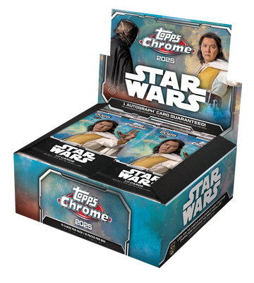 Topps 2025 Chrome® Star Wars - Hobby Box