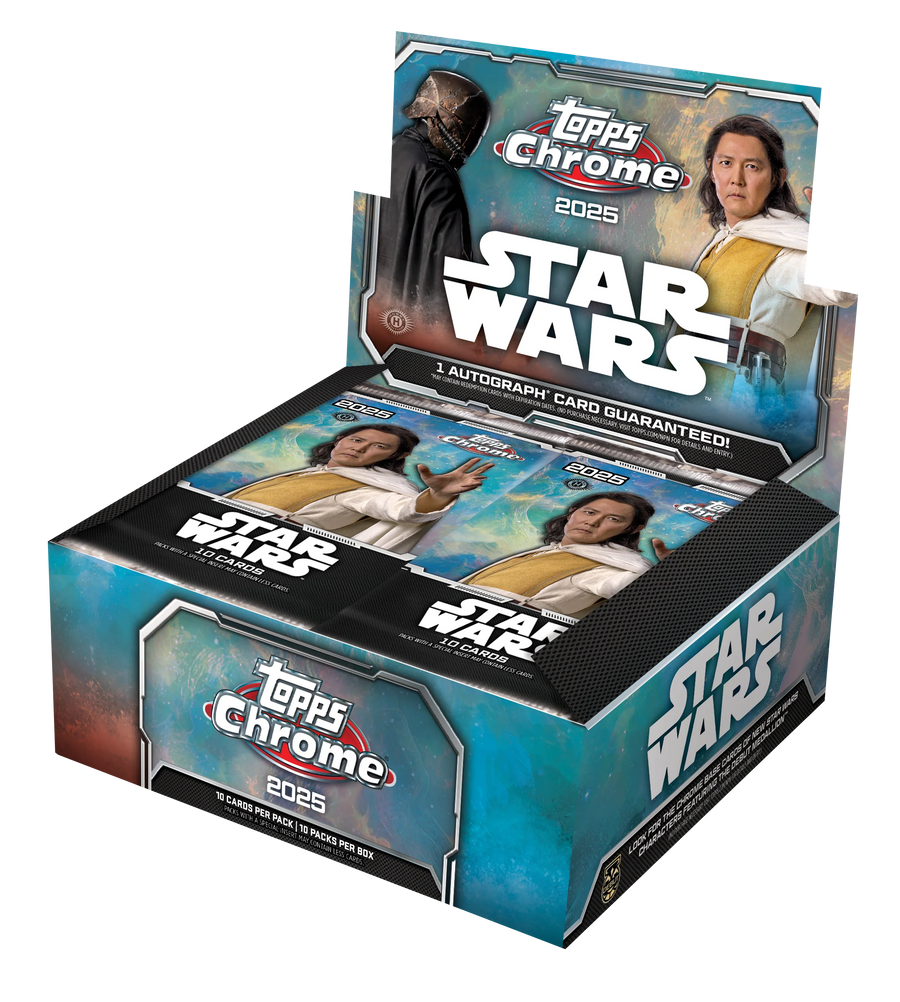 Topps 2025 Chrome® Star Wars - Hobby Box
