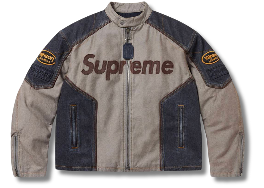 Supreme Vanson Leathers Cordura Cotton Jacket