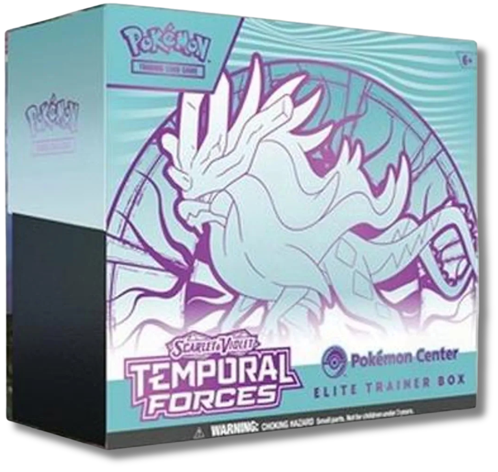 Pokemon Set Allenatore Temporal Forces Pokemon Center Edition (ENG)