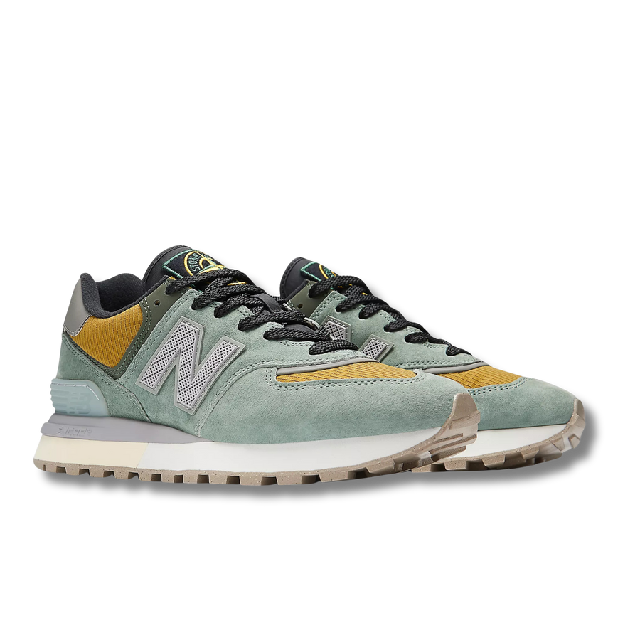 New Balance 574 Legacy Stone Island Light Green