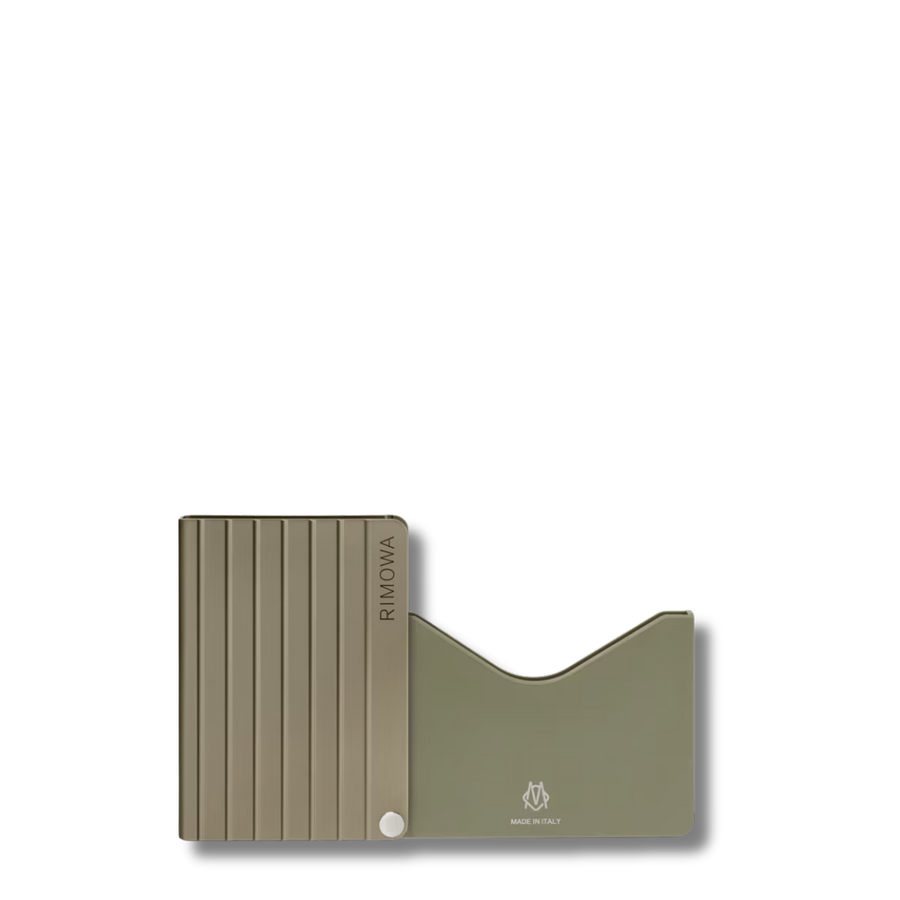 Rimowa Original Small Goods Aluminium Card Holder Titanium