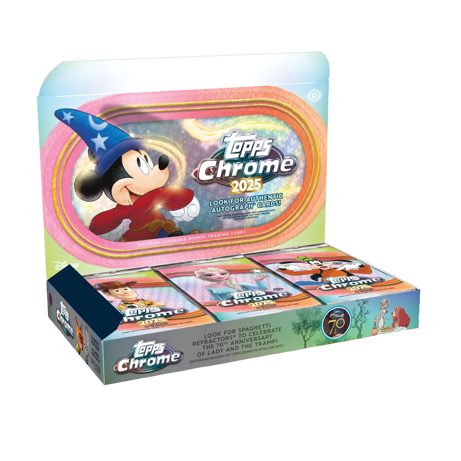 Topps 2025 Chrome® Disney - Hobby Box