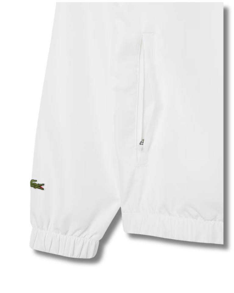 Giacca con cappuccio Lacoste x Novak Djokovic The GOAT