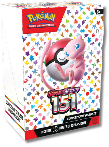 Pokemon Scarlatto e Violetto 151 Bundle da 6 Buste (IT)