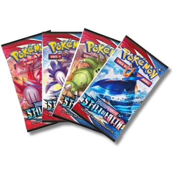 Pokemon Spada e Scudo Stili di Lotta 1 Busta Artwork Casuale (IT)