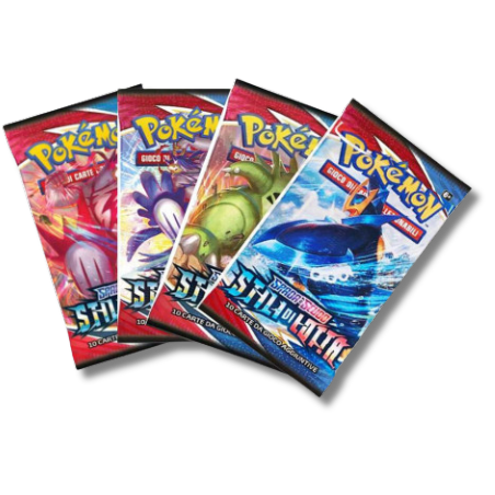 Pokemon Spada e Scudo Stili di Lotta 1 Busta Artwork Casuale (IT)