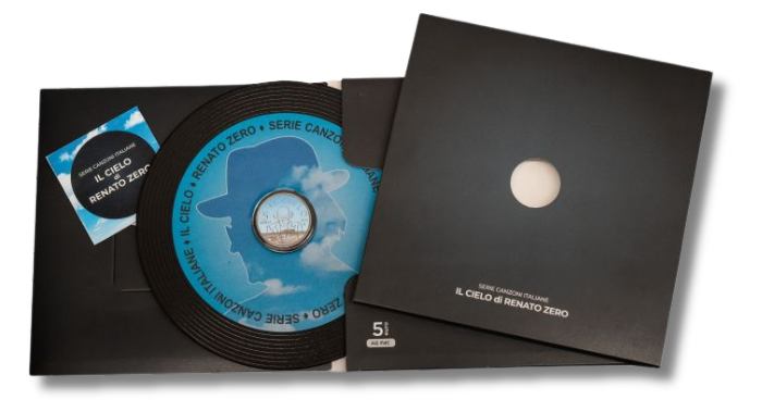 5 euro argento Serie Canzoni Italiane – Il Cielo di Renato Zero