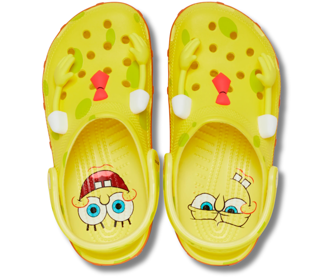 crocs classic clog spongebob squarepants