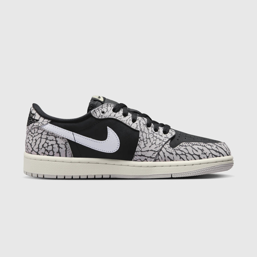Jordan 1 Retro Low OG Black Cement (Women's)