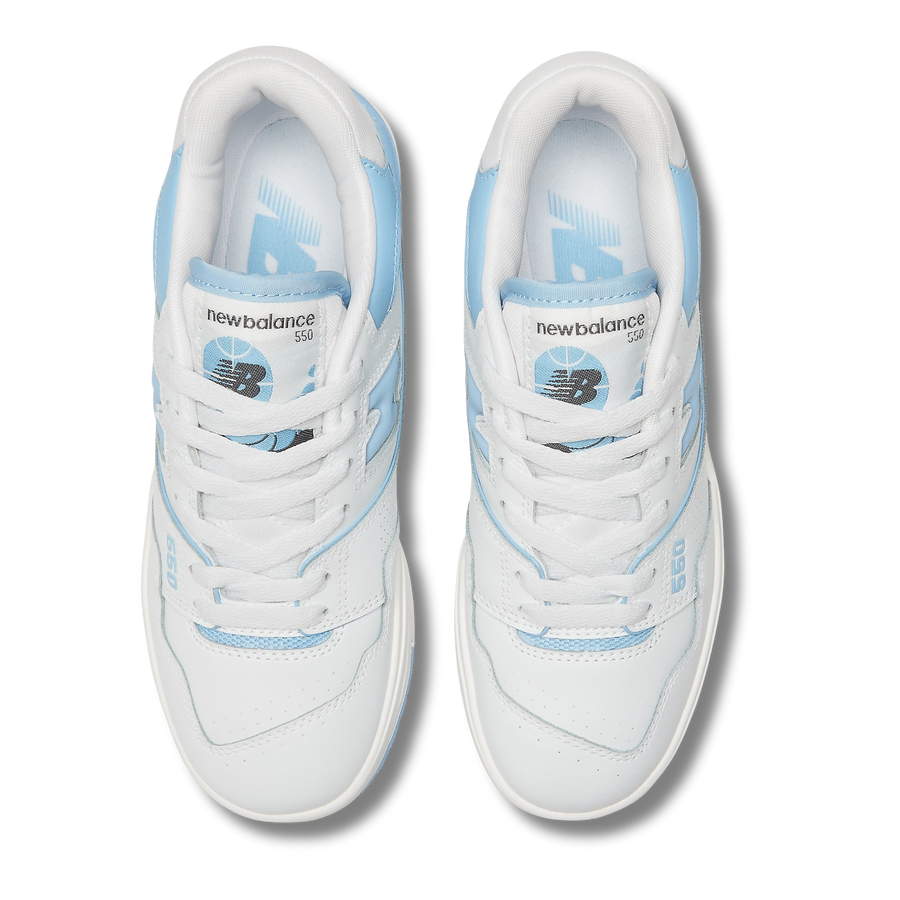 New Balance 550 UNC White Dusk Blue (Women's)