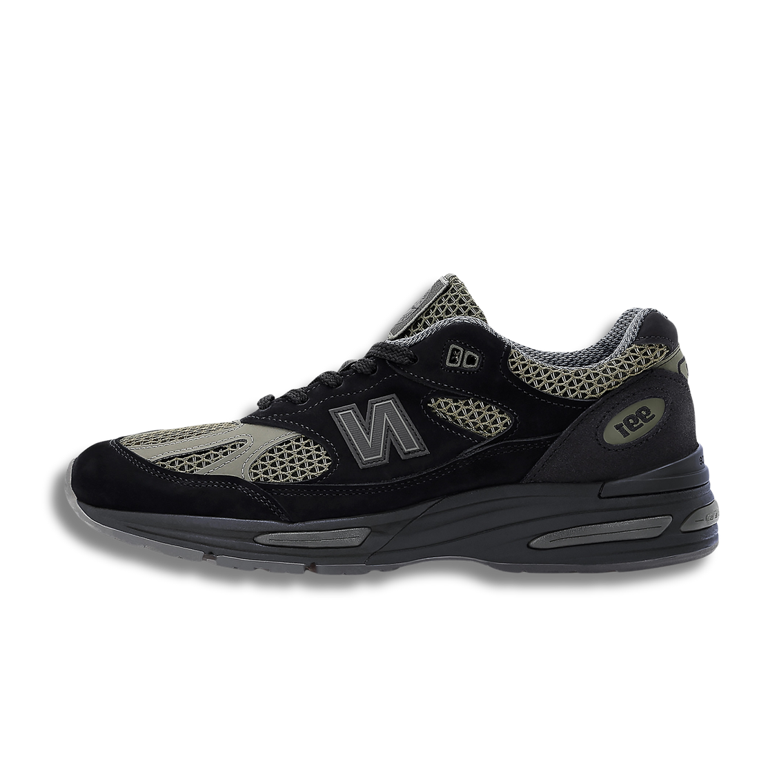 New Balance 991v2 MiUK Stone Island Black
