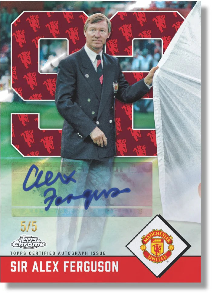 Topps 2024/25 Chrome® Deluxe Edition Manchester United