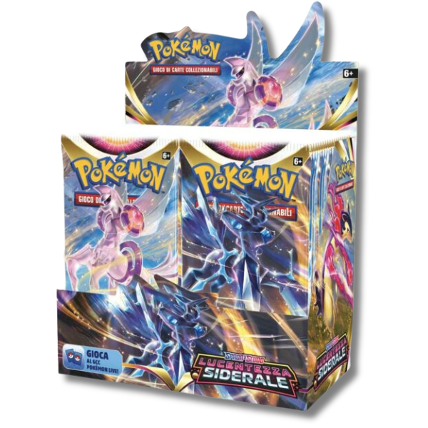 Pokemon Spada e Scudo Lucentezza Siderale Display 36 Buste (IT)