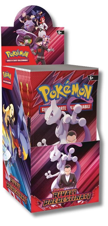 Pokemon Scarlatto e Violetto Rivali Predestinati Display 18 Buste (IT)