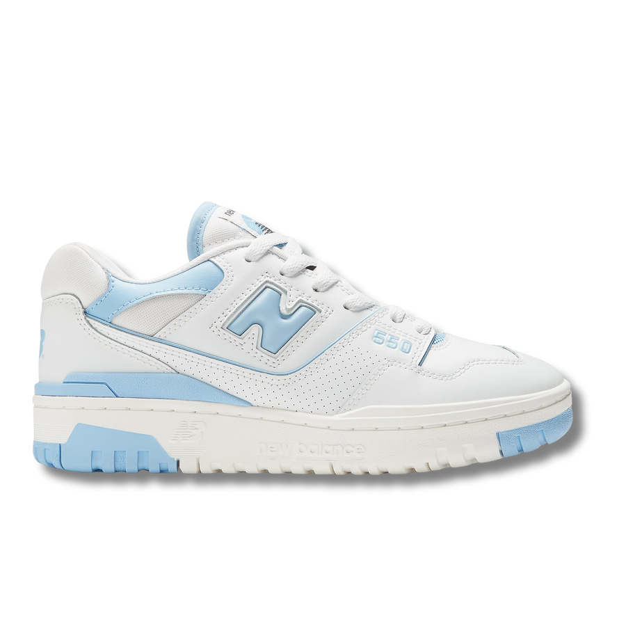 New Balance 550 UNC White Dusk Blue (Women's)