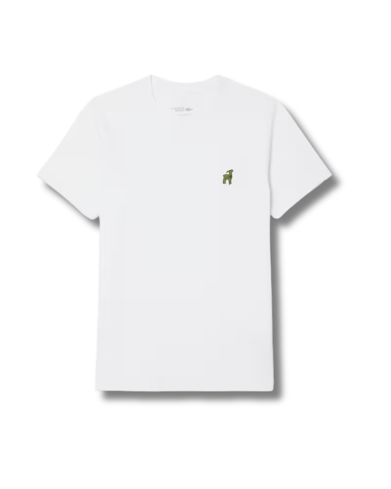 Polo Lacoste x Novak Djokovic The GOAT T-shirt - Bianco
