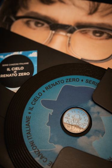 5 euro argento Serie Canzoni Italiane – Il Cielo di Renato Zero